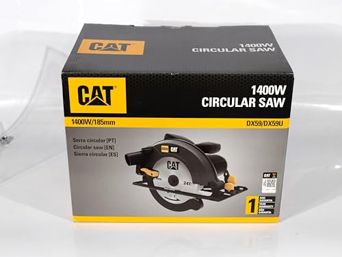 CAT SERRA CIRCULAR 185 MM 127V - 1400W DX59U - CATERPILLAR
