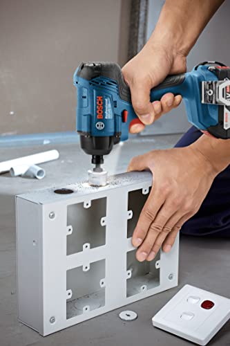 Bosch Professional 18V System Akku Drehschlagschrauber GDR 18V-160 (inkl. Einlage Gerät, ohne Akku/ Ladegerät) – Ansicht 6