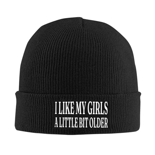 I Like My Girls A Little Bit Older Knit Hat Warm Winter Beanie Cap