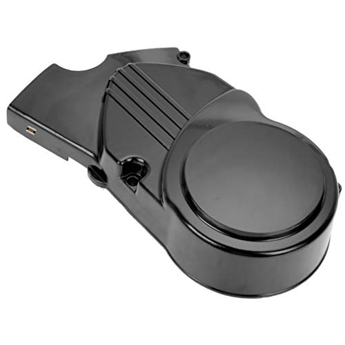 Hiaors Black Left Engine Stator Cover For Crf50 Xr50 Ssr 50Cc 70Cc 90Cc 110Cc 125Cc Thumpstar Apollo Stomp Pitster Pro Taotao Coolster Roketa Chinese Dirt Pit Bike #TOP6