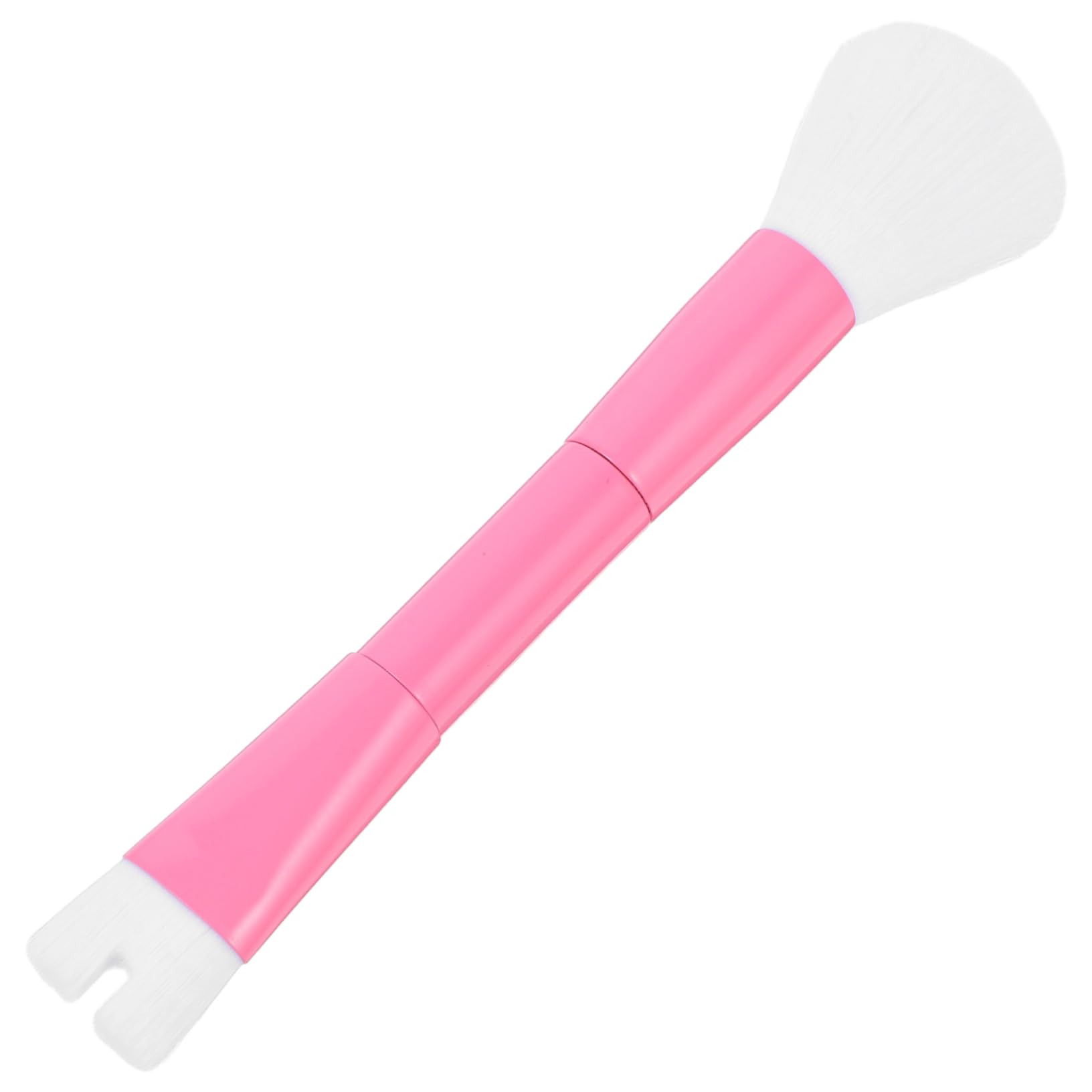 Beatifufu Blush Applicator Brush Double Shape Nose Contour Brush Highlighter Makeup Brush Powder Brush for Makeup Supplies