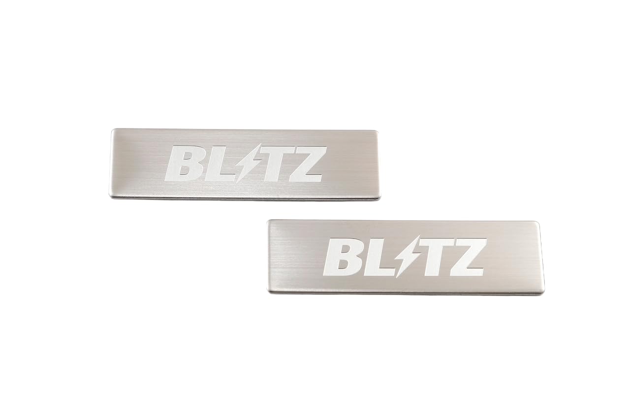 Amazon | BLITZ(ブリッツ) BLITZ STAINLESS MINI LOGO PLATE(2枚