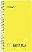 Mead Small Notebook, 12 Pack of Small Spiral Notebook, 3x5 