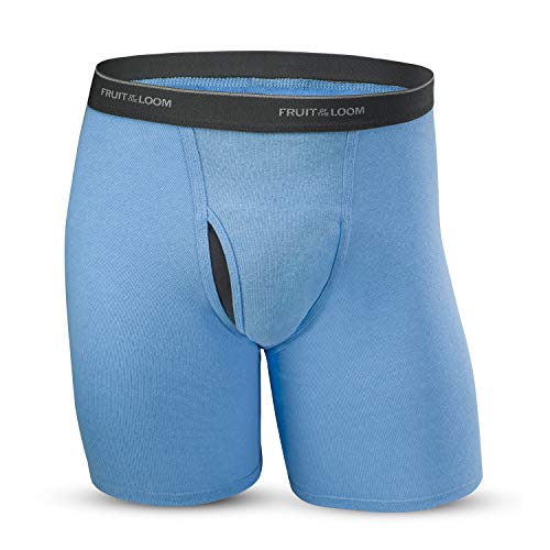 Image of Fruit of the Loom Men's No Ride Up Boxer Brief
