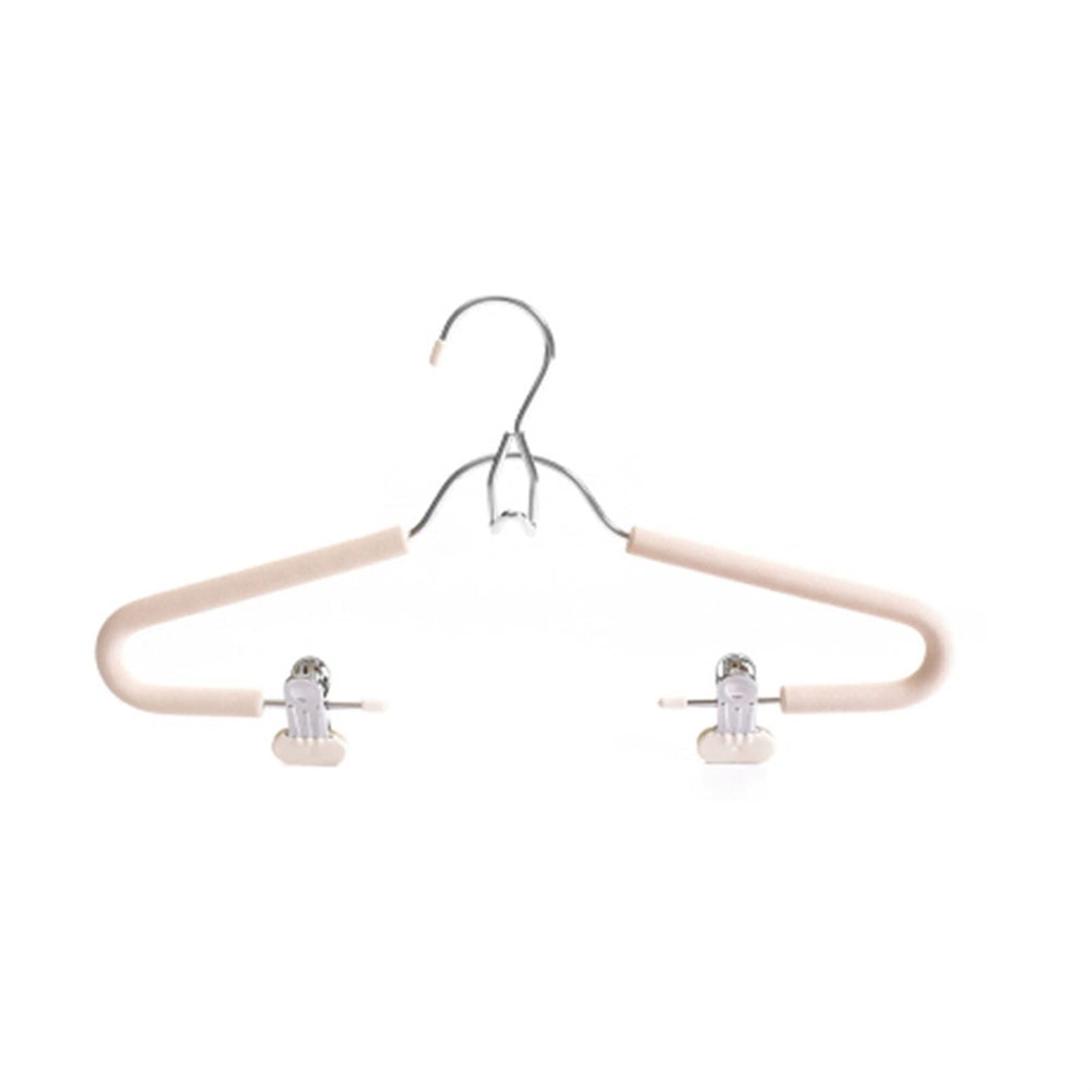 NGDFGR 5Pcs Space Saving Clothing Hangers 2 In 1 Foam Sponge Closet Organizer Cloth Rack With Clips For Pants Dress Set Skirt Hangers (A 5Pcs),A-5pcs