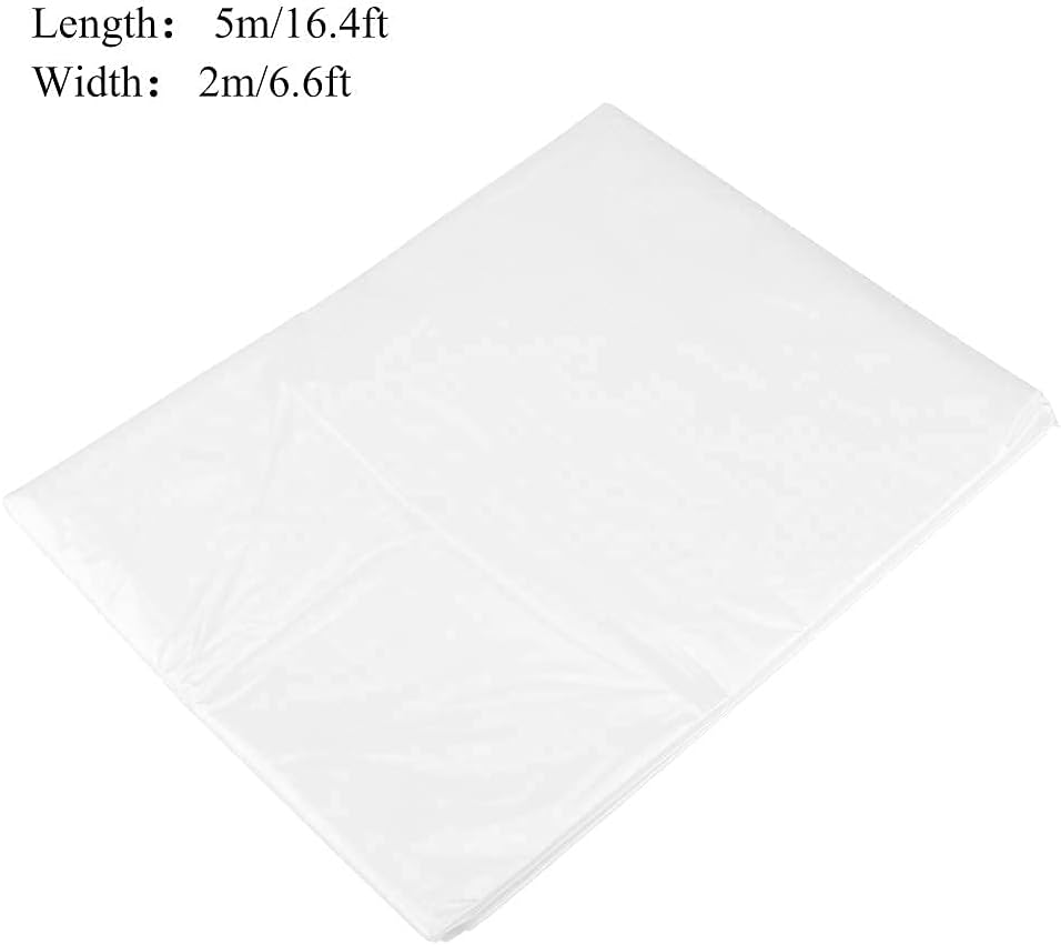 Leinggg Greenhouse Cover Greenhouse Clear Plastic Polyethylene Sheeting