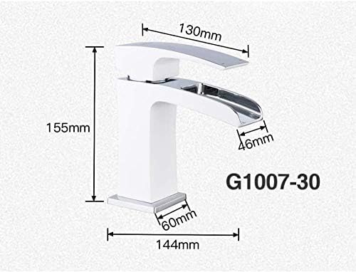 Robinet mitigeur de lavabo chromé avec fixations sur pont pour évier de bain