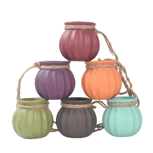 Pot de fleurs à suspendre pour succulentes avec drainage - 4