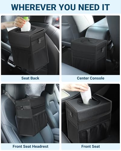 Capolo Leakproof Car Trash Can