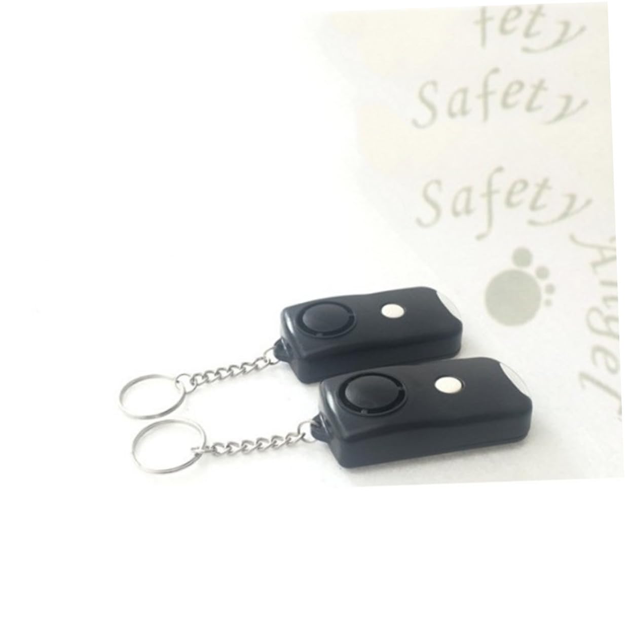 jojofuny 3 Uds Alarma De Emergencia Mini Alarma Segura Alarma De Seguridad para Chica Carrera Nocturna Mujer