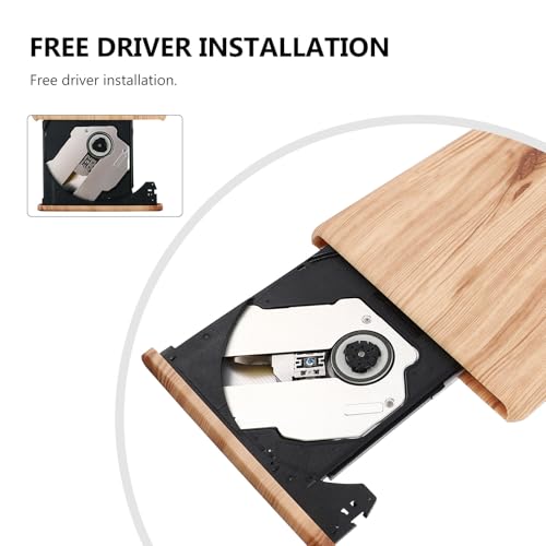 Quemador externo DVD CD USB 3.0 con puerto Type-C miniatura 3