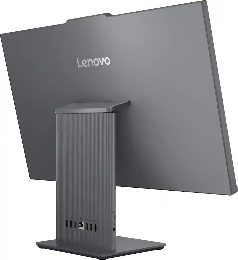 Image of Lenovo IdeaCentre 27 inch FHD Touchscreen All-in-One Desktop Computer, 10-Cores Intel Core i7 Processor, 8GB DDR5 RAM 512GB SSD, Windows 11, Wireless Keyboard & Mouse with 8-in-1 Hub Included, Black