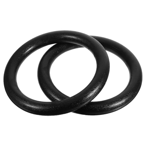 Yardwe Gym Ring Set Workout Rings Adjustable Height for Pull-ups Push-ups Dips Muscle Training