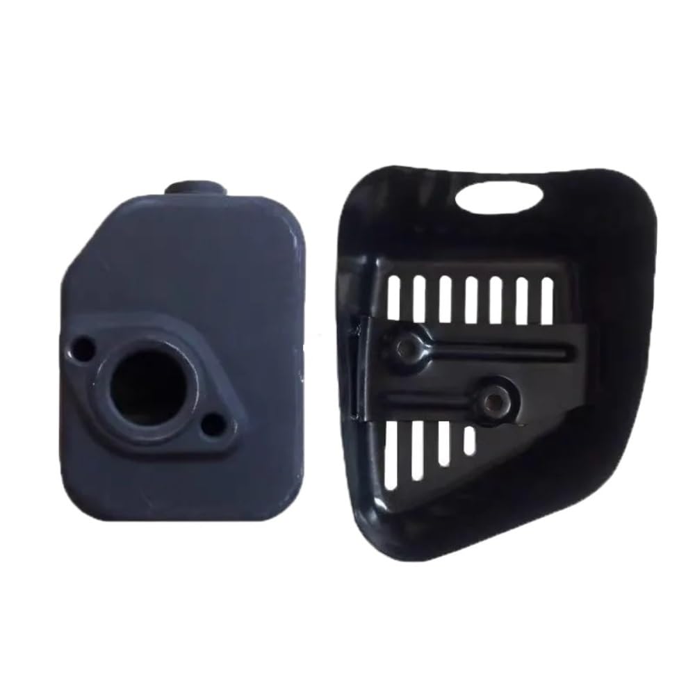 Silenciador GXV160 para reparar fugas de humo y ruido en tubo de escape de cortacésped HR215 HRC216 6