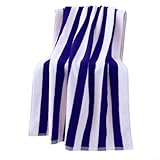 Photo Gallery jotekonoby elegante copertura per sedia a sdraio in cotone a righe con tasca, ampia copertura per sedia da spiaggia, per lettino da piscina e reclinabile (blu) Photo Gallery jotekonoby elegante copertura per sedia a sdraio in cotone a righe con tasca, ampia copertura per sedia da spiaggia, per lettino da piscina e reclinabile (blu)