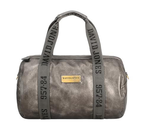 David Jones - Sac polochon Femme Homme en Similicuir...