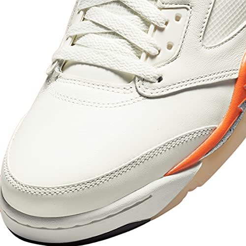 Jordan Men's 5 Retro Shattered Backboard Sail/Orange Blaze (DC1060 100) - 8 | Image 7
