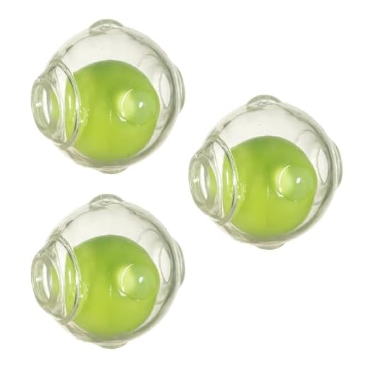 Chase 'n Chomp Dog Amazing Squeaker Ball Toy for Pets, Clear, 2.5 Inch, (3 Pack)