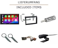 Autoradio Einbaupaket für JVC KW-M695DBW kompatibel mit FIAT Ducato III Typ 250, Radiovorbereitung | CarPlay Wireless Android Auto Wireless – Ansicht 3