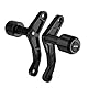 Motorrad Sturzschutz Kompatibel mit 1290 Super Duke R RR 2020 2021 2022 2023 Frame Sliders 1290 superduke R RR Sturzpads Motorradrahmen Absturzsicherung Fallschutz Zubehör Black