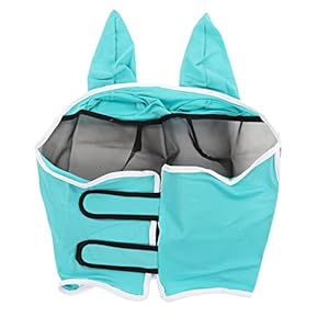 Paardenvliegmasker, afneembaar paardenoogmasker voor paarden