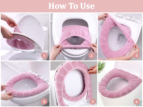 Anlising 6PCS Coprisedile per WC, Cuscino del