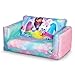 Gabby's Dollhouse 2-in-1 Inflatable Sofa Bed, Kids Sofa Couch Fold Out, Foldable Chair Lounger for Toddlers and Kids