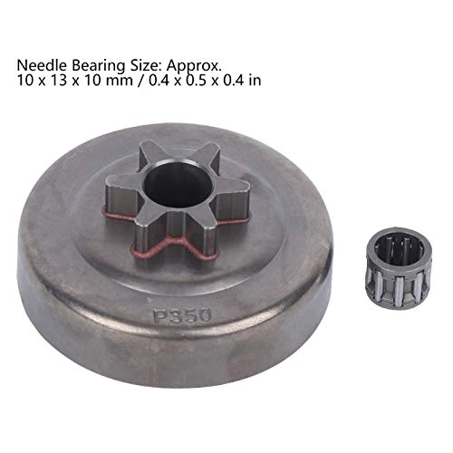 3/8 6T Kupplungsdeckel Trommel Kettenrad,Kupplungstrommelantrieb Nadellagersatz Kettensäge Ersatzteile für Partner 350 351 352 370 370 371 390 420