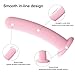 Anal Dildo Anal Plug Trainer Kit, 3 Sizes Butt Plug Training Silicone Dildo Anal Toys with Strong Suction Cup Adult Toys Prostate Vaginal G Spot Sex Toys for Men Women (Pink)