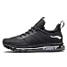 ONEMIX Chaussures De Course en Plein Air pour Hommes - Chaussures De Sport de Plein air De Haut d'une Seule Pièce Y1191-Black-42