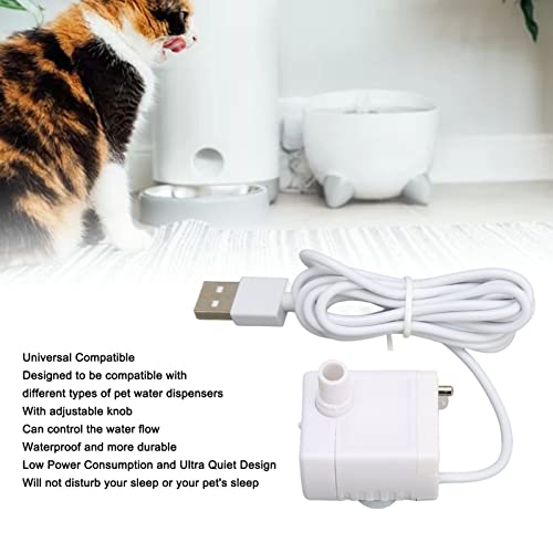 Bomba para fuente de agua para gatos USB Rengu miniatura 3