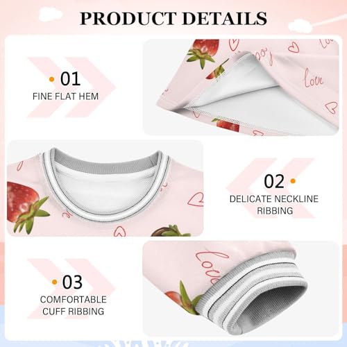 Berry Chocolate Girls Dresses Long Sleeve Sweatshirt Dress for Girls Winter Toddler Casual A Line Dresses Size 2-8T3