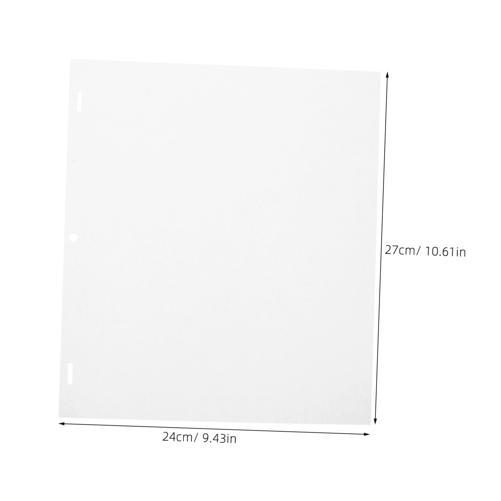 Vaguelly Thick Art Paper 200pk Drawing Paper for Markers for Artists 3 Holes for Sketching