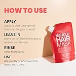 ELEVEN AUSTRALIA Miracle Hair Mask for Dry Damaged Hair - Deep Conditioning Treatment for Men & Women, Restores Moisture & Helps Damage, Hydrating & Moisturizing, Nourishing Formula - 6.8 fl oz - Image 5