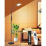 Aoife Light Therapy Floor Lamp, 11000 Lux Full Spectrum Sun Light Therapy Lamp, No UV Sunlight Lamp with 10 Color Temperatures and 10 Brightness Levels (Black) - Image 3