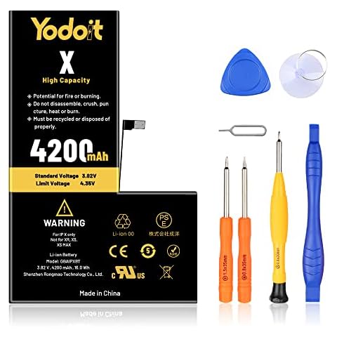 Batería Yodoit 4200mAh para iPhone X Cover
