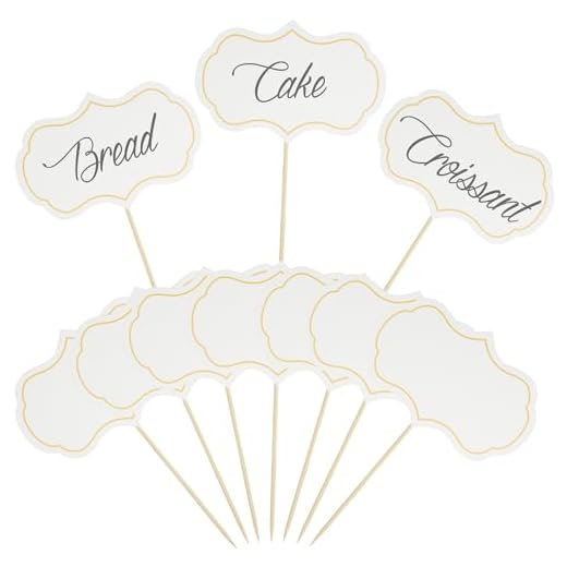Cheese Markers, Charcuterie Boards Accessories, 24 Pieces Food Labels for Party Buffet, Blank Toothpick Flags, Cake Toppers, Chalkboard Cupcake Toppers Picks for Wedding Birthday Party Decor, White