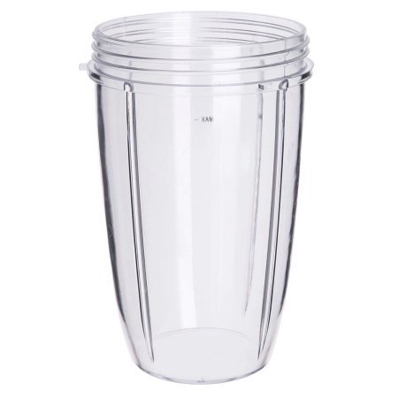 Blendin 24Oz Tall Cup With Flip Top To Go Lid - Replacement Jar Compatible With Nutribullet 600W, 900W, Nb-101B, Nb-101S, Nb-201, Nbr-0601, Nbr-1201, Nb9-1301, 900 Pro Series - Premium Parts (2 Pack) #TOP5