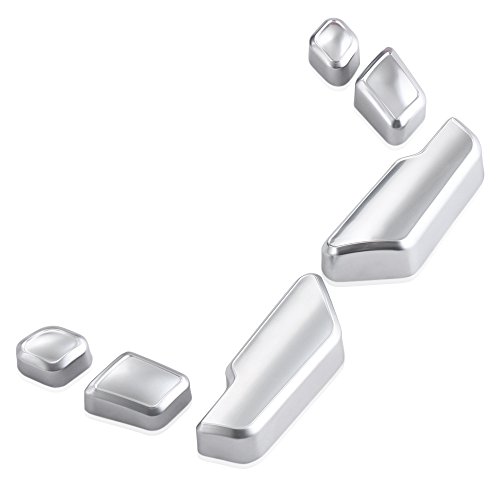 VCiiC Chrome Door Seat Adjust Buttons Switch for Mercedes Benz W204 W205 W212 W218 X204 X166 C E GLK GL ML Class GL450