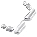 VCiiC Chrome Door Seat Adjust Buttons Switch for Mercedes Benz W204 W205 W212 W218 X204 X166 C E GLK GL ML Class GL450