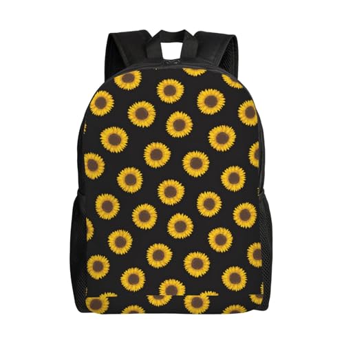 Sunflower Backpack Simple Leisure Travel Backpack Outgoing Daypack 16 inch