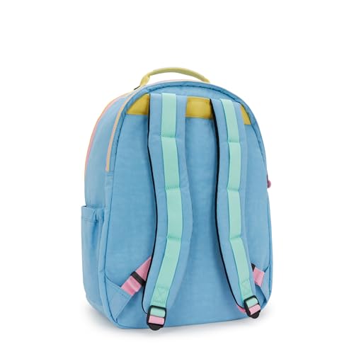 Image of Kipling Women's Seoul Extra Large 17 inch Laptop Backpack, Durable, Roomy with Padded Shoulder Straps, Built-In Protective Sleeve