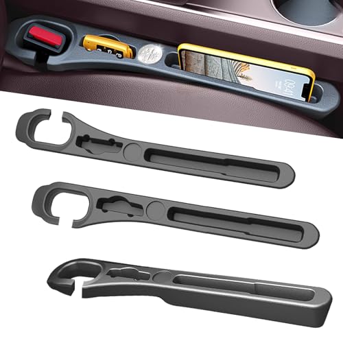 Car Seat Gap Filler Set of 2, Upgraded Gap Stopper Universal Fit ...