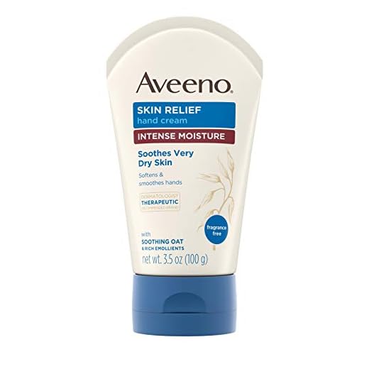 Aveeno Active Naturals Skin Relief Hand Cream, 3.5-Ounce Tubes (Pack of 3)