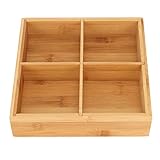 Design divisé : ce plateau de service peut placer des collations avec différentes saveurs dans différents compartiments, facile à prendre chaque article dans un compartiment.