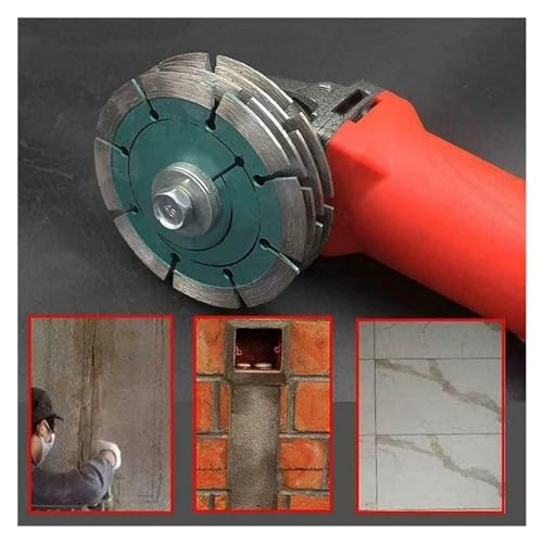 Adaptador de amoladora angular M10 con tuercas de seguridad de brida y cubierta para ranuradora 125 5