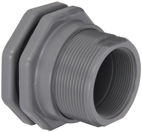 Hayward CPVC Bulkhead Fitting, Class 150, EPDM Gasket, 3