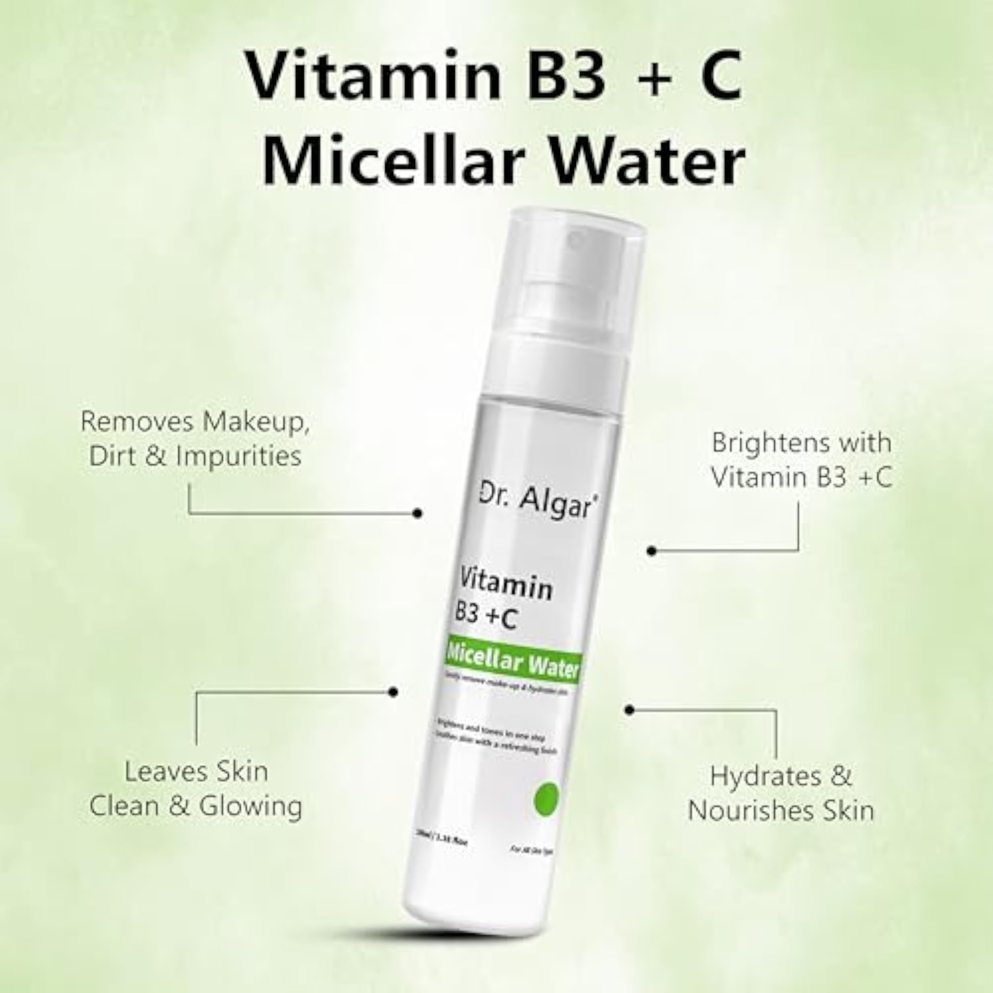Face Micellar Water and De-Tan Pack Combo