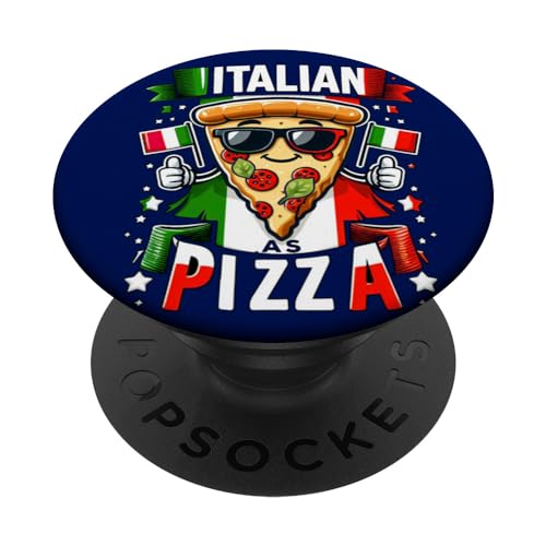 Fresco divertido orgulloso italiano, pizza fresca, soy italiano como pizza PopSockets PopGrip Intercambiable Fresco divertido orgulloso italiano, pizza fresca, soy italiano como pizza PopSockets PopGrip Intercambiable