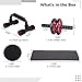 Kronabelle 4-in-1 Ab Wheel Roller Kit with Push-Up, Knee Pads, and Core Sliders – Full Home Gym Equipment for Strength Training